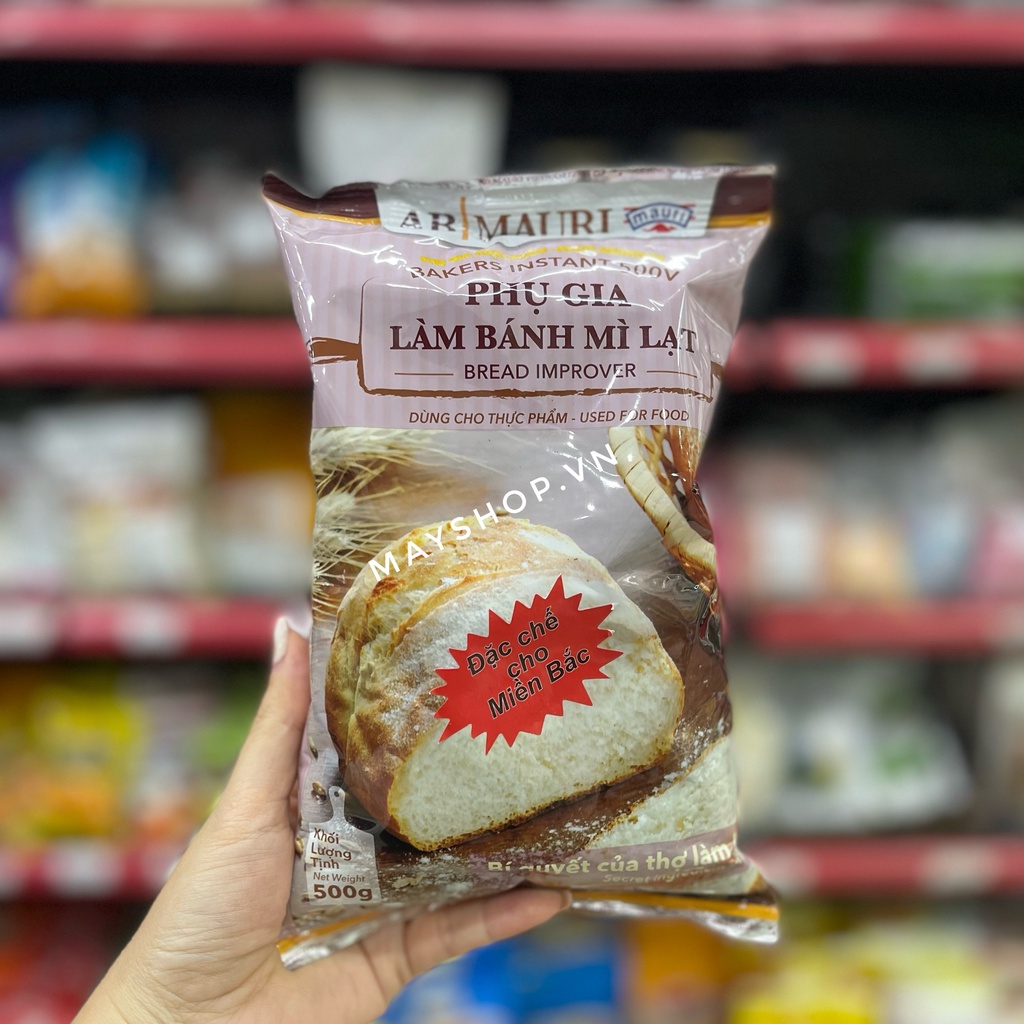 Phụ gia làm bánh mì nhạt Mauri 500g