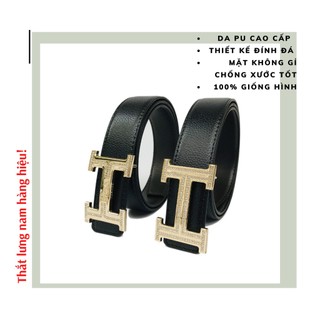 Thắt Lưng Nam Mặt chữ h, Dây Nịt Nam Cao Cấp