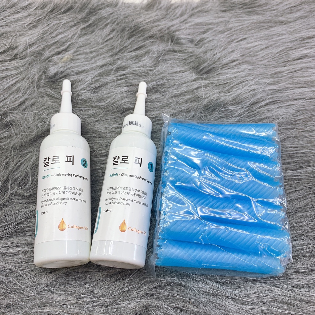 UỐN LẠNH KHÔNG MÙI CAO CẤP KALOFI 100MLX2 HÀN QUỐC + tặng kèm xương uốn