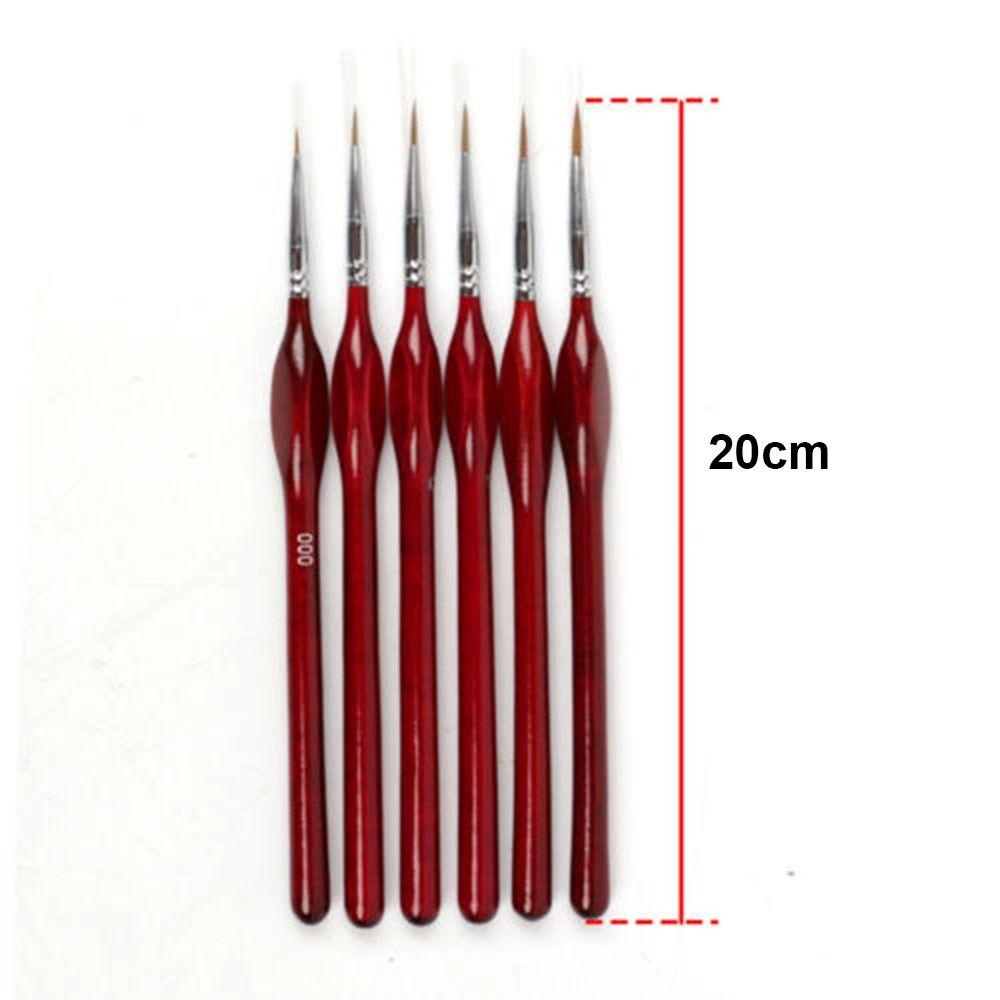 Set 6 Cọ Vẽ Tranh Chuyên Nghiệp