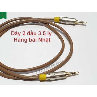 Dây 2 Đầu 3.5 ly - Cáp Hai Đầu 3.5 ly (Hàng Bãi Japan)