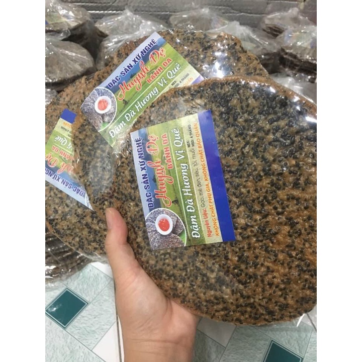 Bánh đa Đô Lương Nghệ An đã nướng chín/55k/10 cái