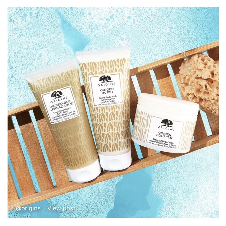 ✨Set tắm dưỡng thể và tẩy da chết Origins✨