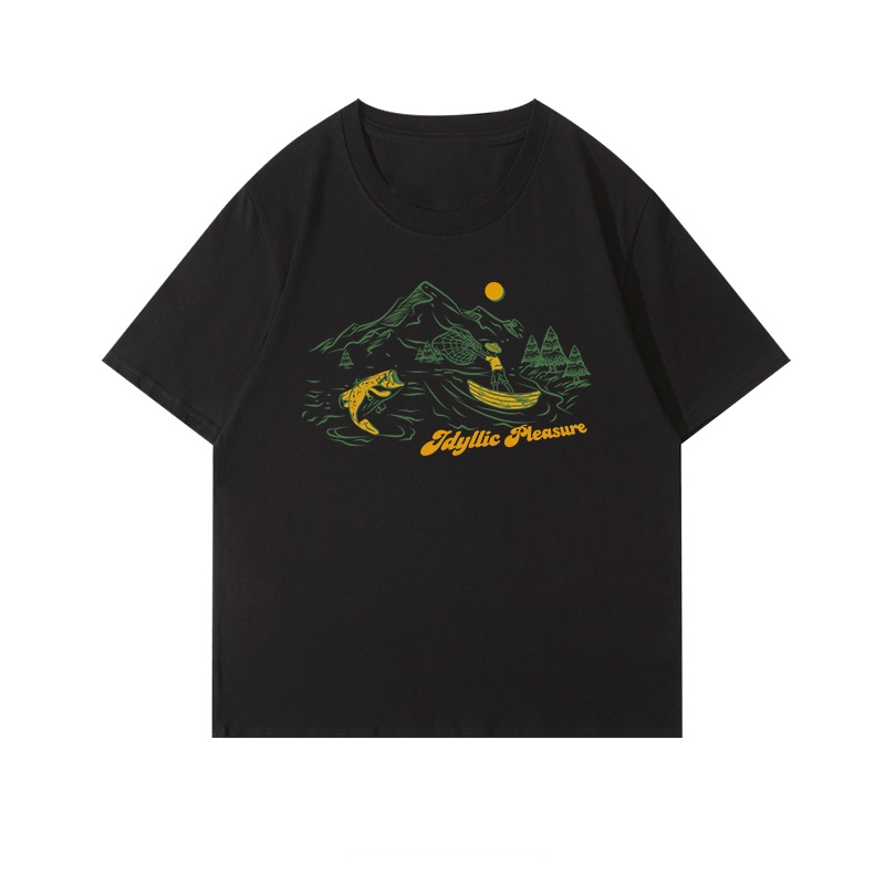 NRVP Áo Thun 100% Cotton Tay NgắN Plus Size Cho Nam Và Nữ