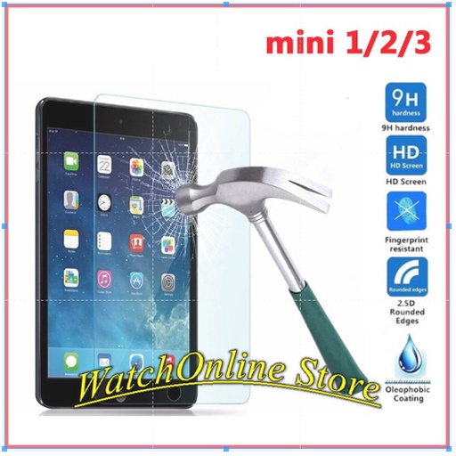 Kính Cường Lực bảo vệ màn cho Ipad Mini 1/2/3/4/5 mini 6 trong suốt