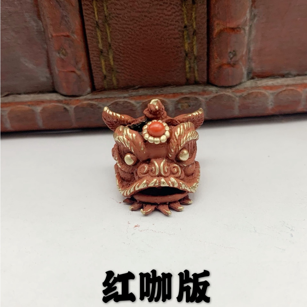 Phụ Kiện Dây Treo Dù Bằng Đồng Thau Hình Sư Tử Nhảy Múa Diy