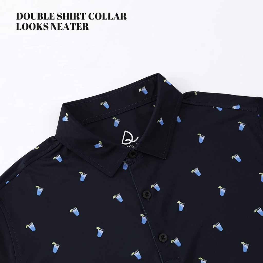 Áo polo Tay Ngắn Có Cổ Thoáng Khí Phong Cách Thể Thao Thời Trang Cho Nam