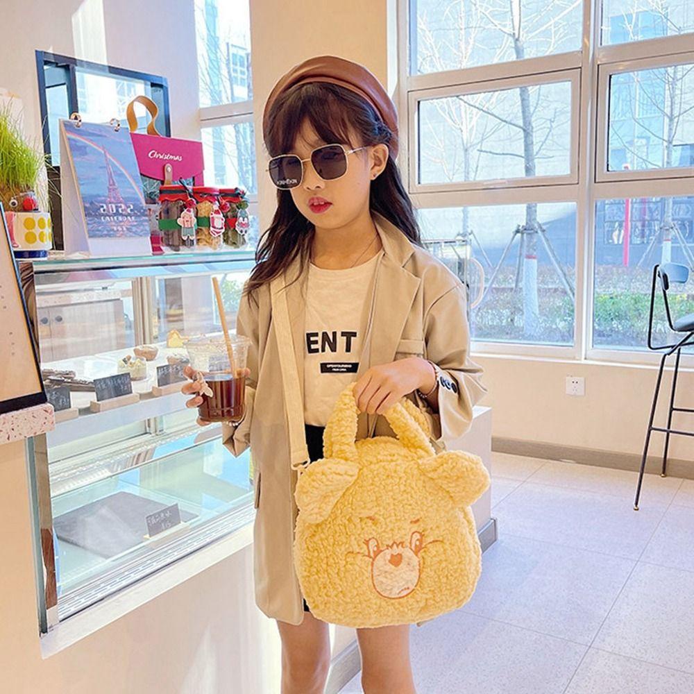 Túi Xách Đeo Vai Hình Gấu Bông WMES15H Dành Cho Trẻ Em