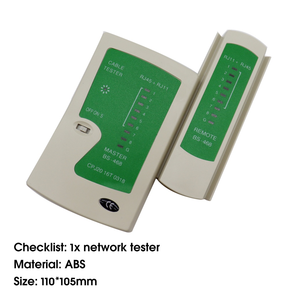 Thiết Bị Kiểm Tra Mạng 3 Cổng RJ45 RJ11 RJ12 LAN Đa Năng Cho Văn Phòng