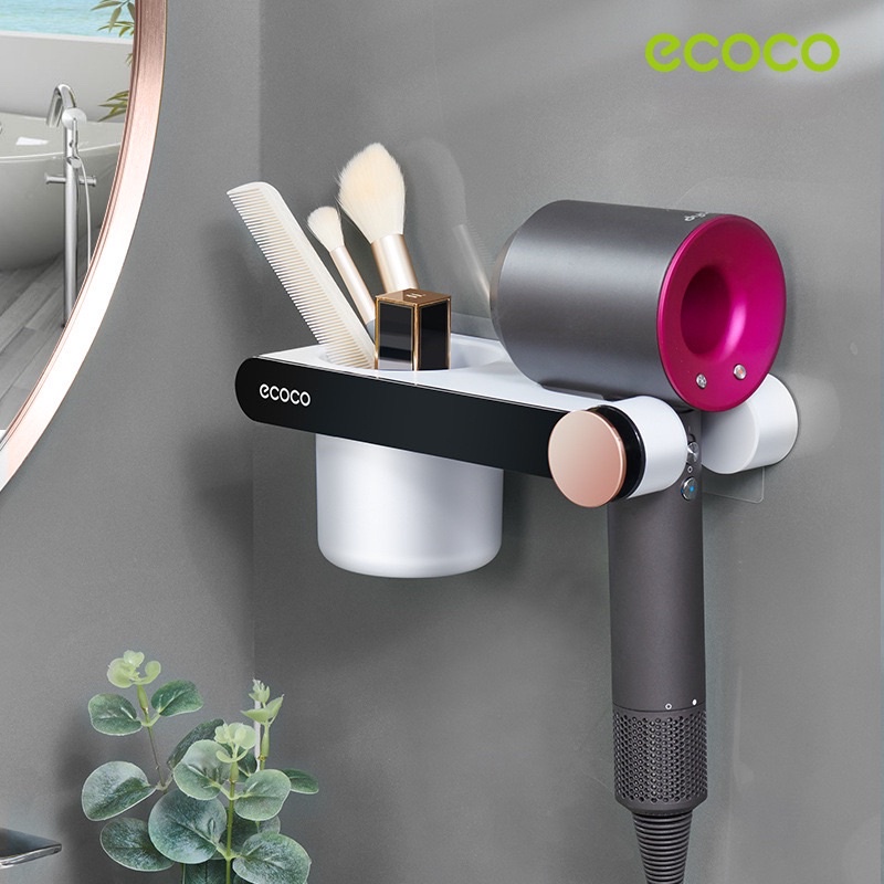 Kệ treo máy sấy tóc ECOCO 2207 2208 cao cấp tiện dụng