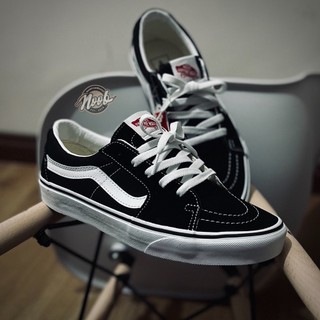 Giày thể thao vans classic sk8-low đen / trắng cá tính