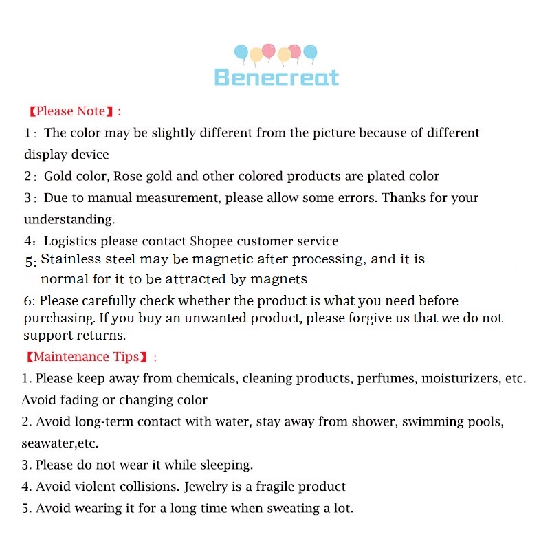 Bộ 1 / 2 mặt dây chuyền BENECREAT bằng thép không gỉ 316