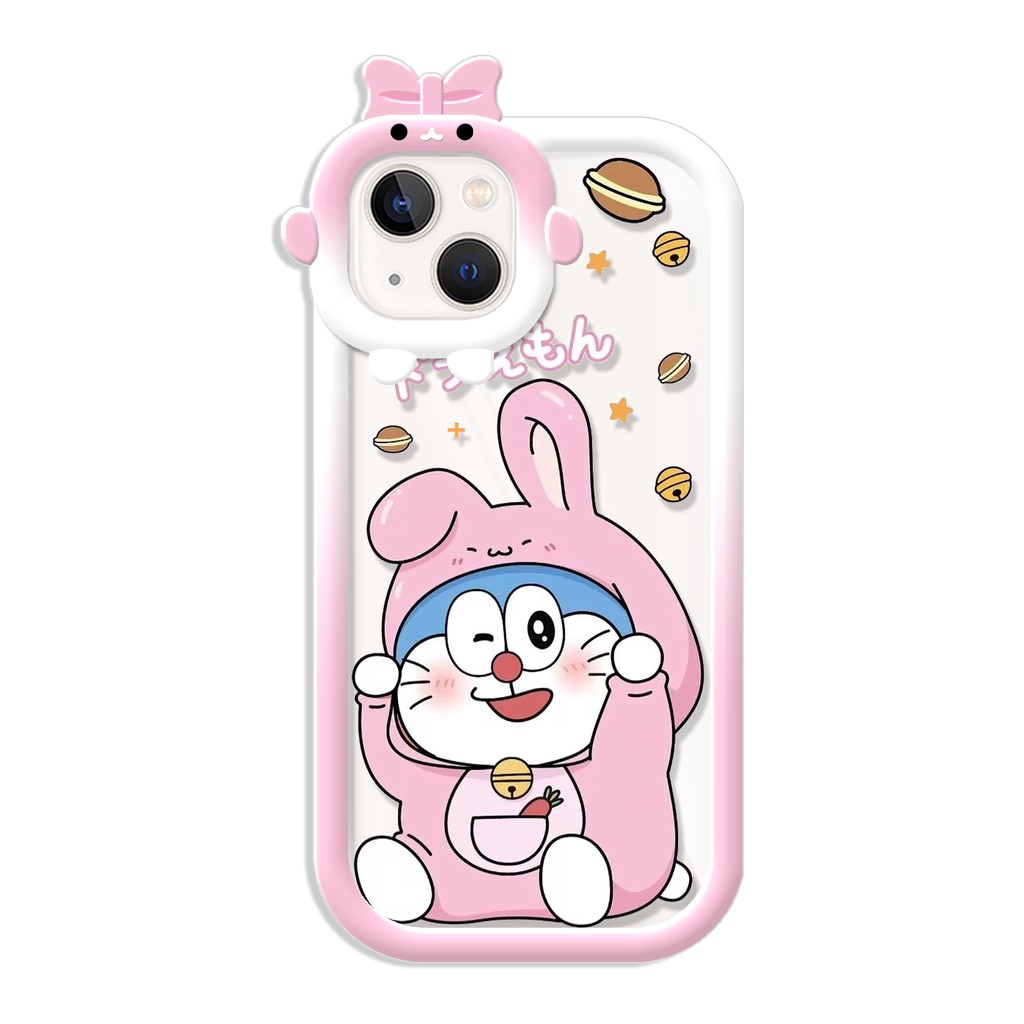 Ốp Điện Thoại Mềm Hình Doraemon Cho OPPO Reno 3 4 5 6 7 7se 8 Pro 5G