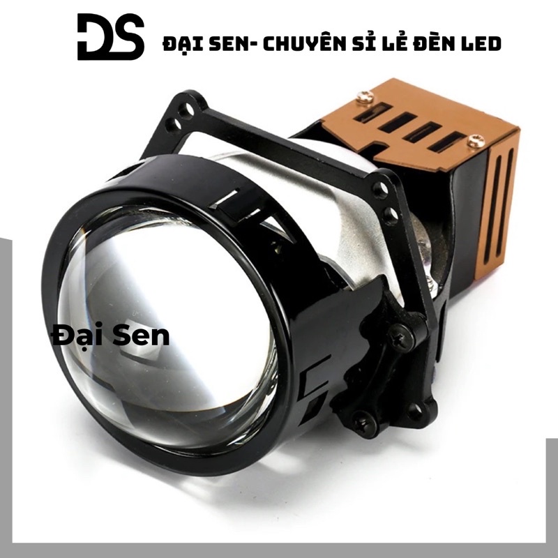 Bi Led laser ô tô, xe máy KUS JG2 chính Hãng 58W siêu sáng