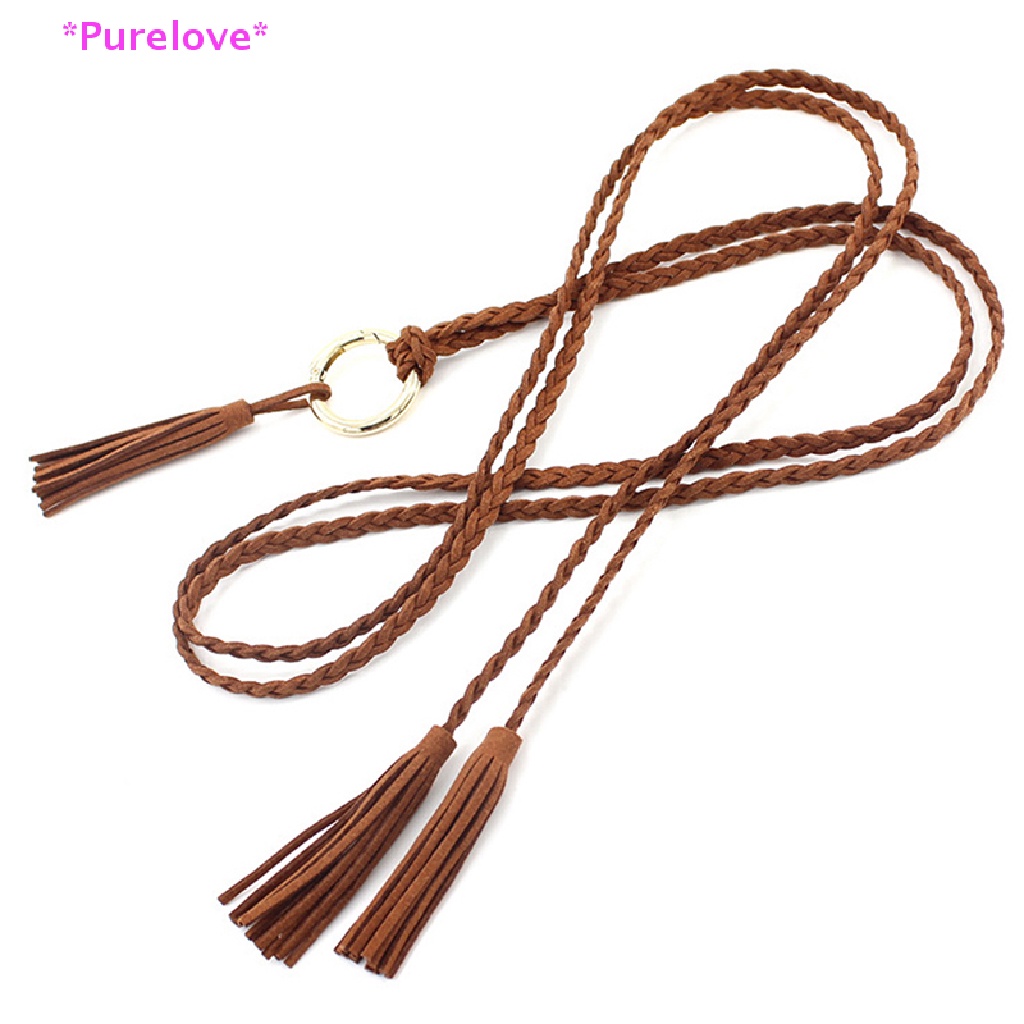 Thắt Lưng Dây Xích Đan Bằng Tay Trang Trí Đầm Hàng Mới Dành Cho Bạn Nữ