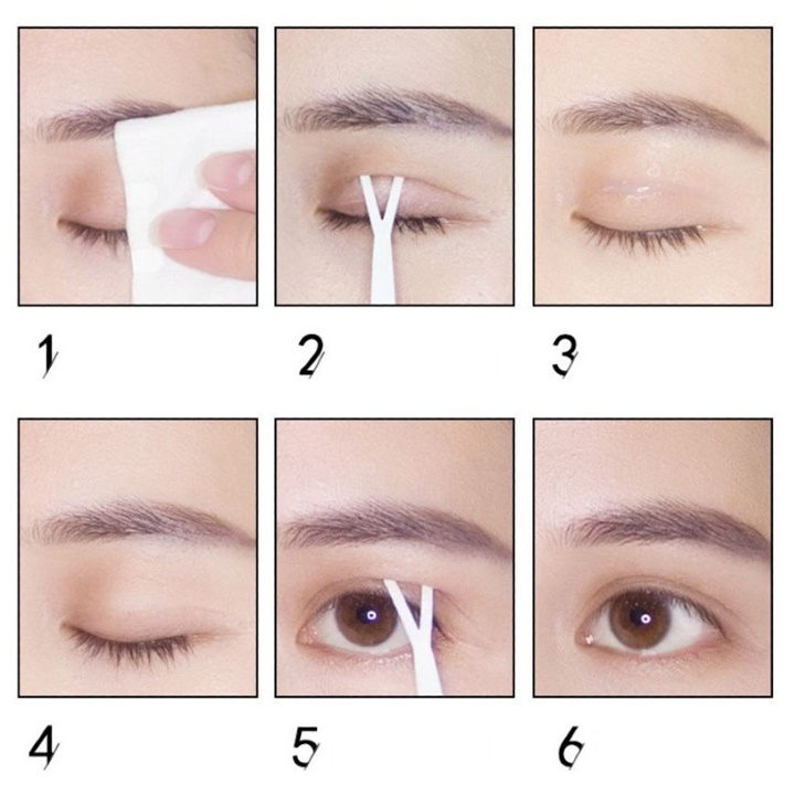 Gel kích mí mei li mei chuẩn đẹp, không sợ lộ mí dán kèm cây nhấn mí – HUKB810