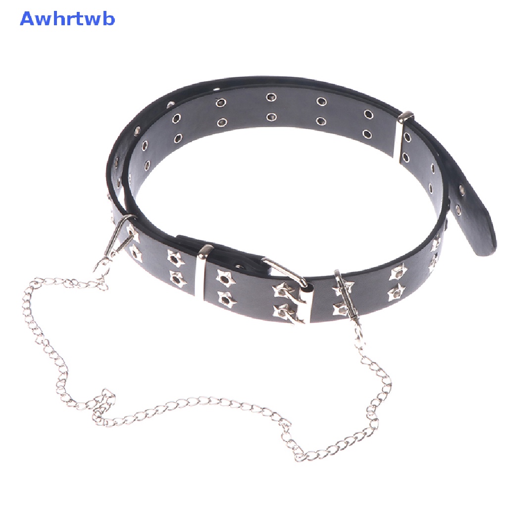 Thắt Lưng Quần Jean Unisex Phong Cách Punk Gothic Mới