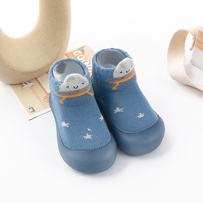 Giày Vớ Đế Mềm Chống Va Đập Cho Bé