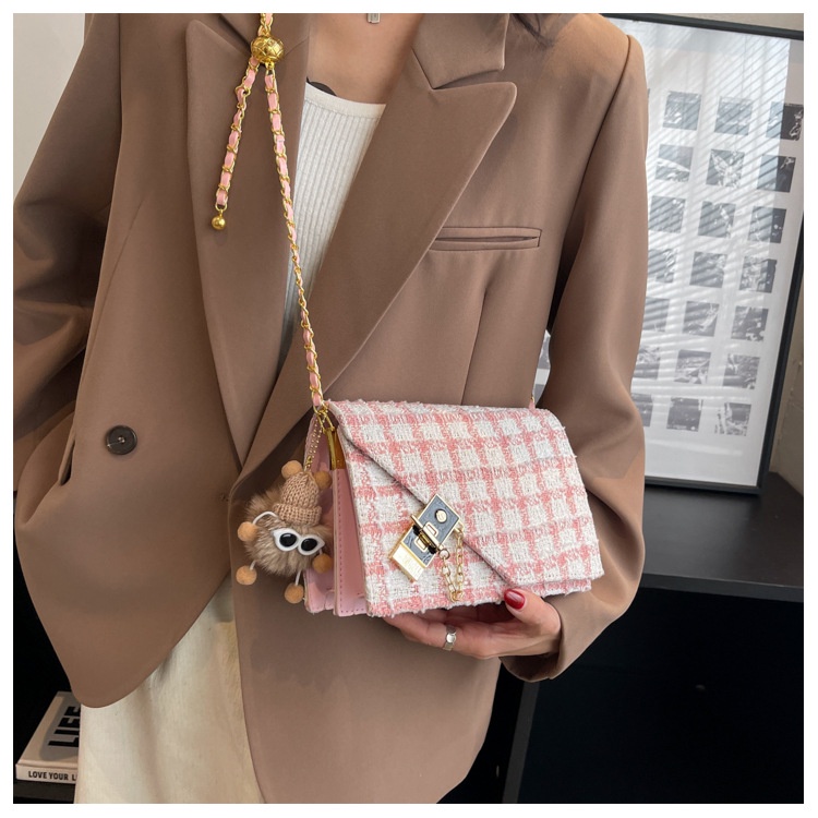 Túi Đeo JASMIN NOIR Chéo Vai Bằng Len Thời Trang Sành Điệu Cho Nữ