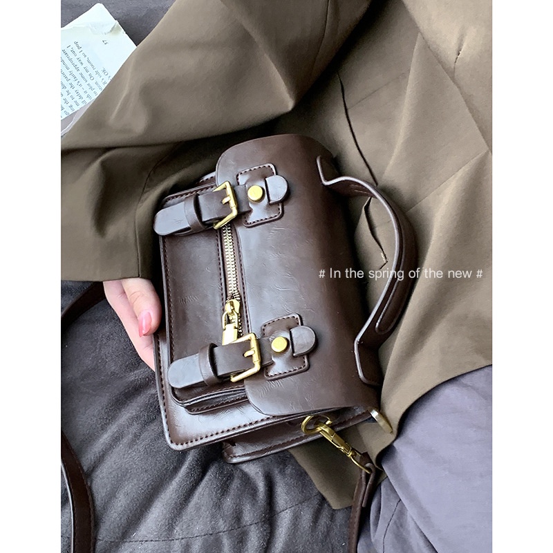 Túi Đeo Chéo Phong Cách Retro Anh Quốc 2023