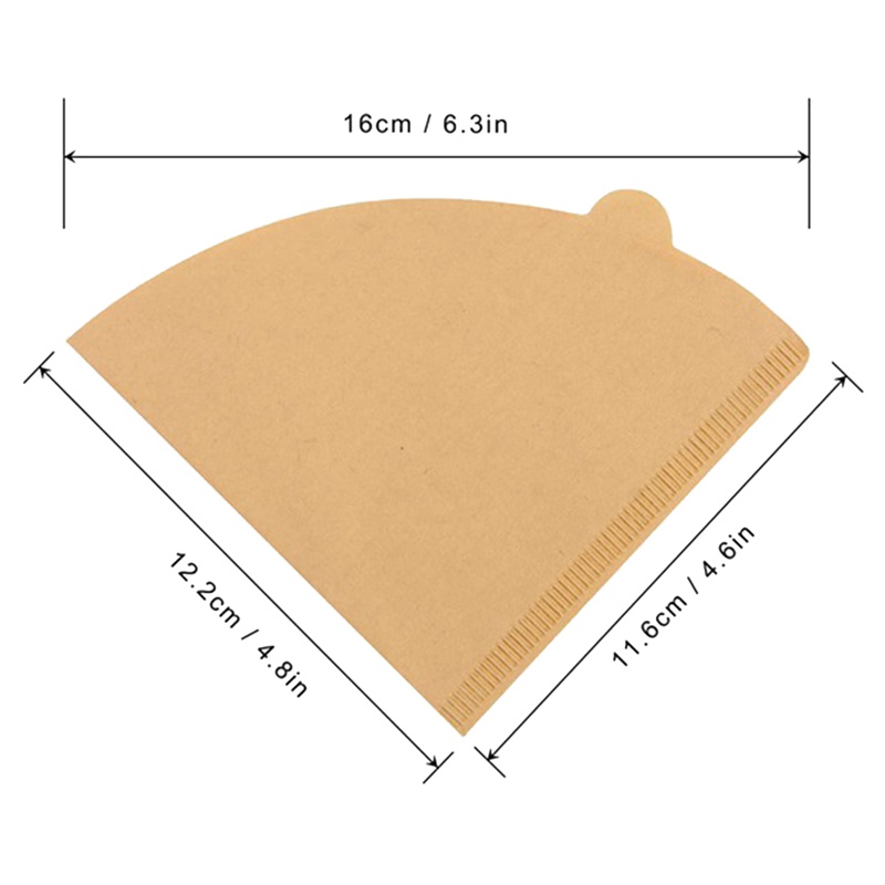 Kính Bình Thủy Tinh Đựng Cà Phê Nhỏ Giọt Hình Chữ V V02