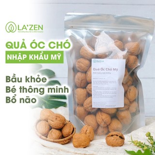 Quả óc chó nhập khẩu Mỹ 250gr/500gr La'zen (hàng mỏng vỏ, sấy khô date mới nhất, thơm ngon)
