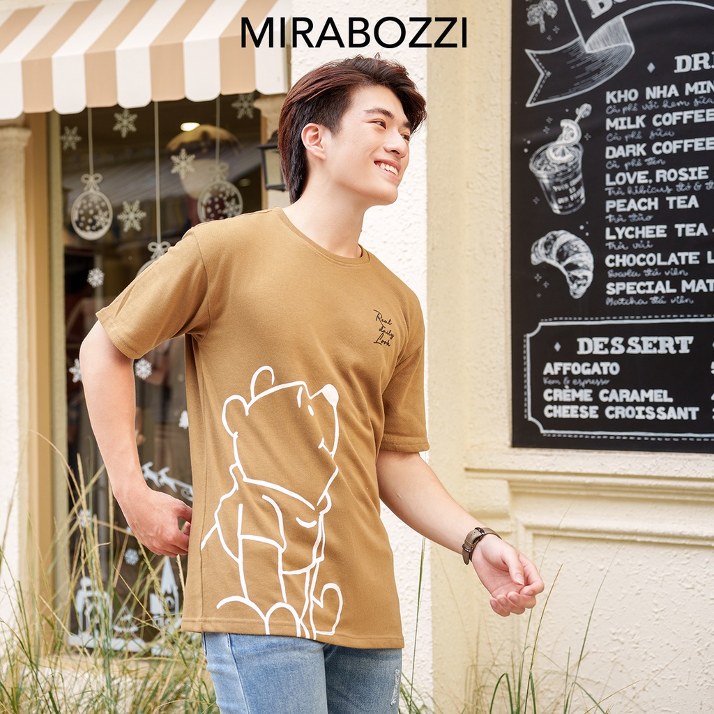 Áo thun unisex form lỡ tay rộng MIRABOZZI UTSG031