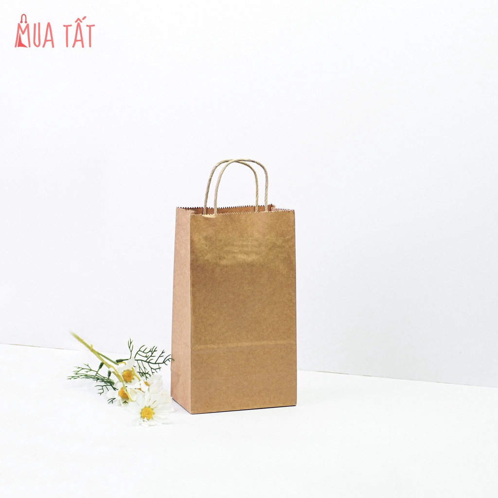 Túi giấy, túi quà kraft thô đơn giản Mua Tất