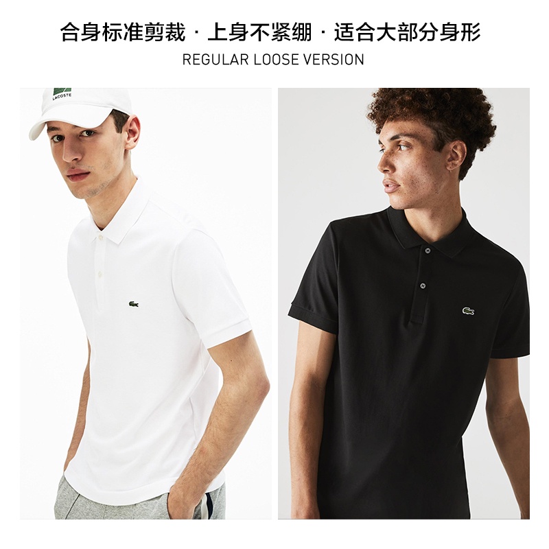 Lac os Áo Thun POLO Cá Sấu Pháp Tay Ngắn Cổ Bẻ Chất Liệu Cotton Thời Trang Mùa Hè Cho Nam