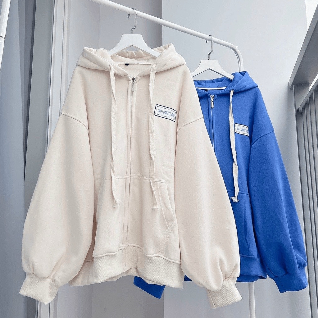 (HCM) ÁO KHOÁC NỈ HODDIES CỔ TRÙM ĐẦU - THỜI TRANG NAM NỮ HOTTREND UNISEX CỰC XỊN HOT HIT KME FASHION
