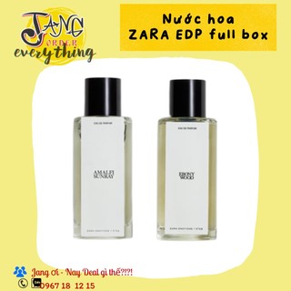Nước hoa EDP Zara nữ EBONY WOOD & AMALFI SUNRAY [FULL BOX SANG TRỌNG]