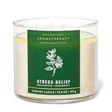Nến thơm 3 bấc bath & body work- eucalyptus spearmint