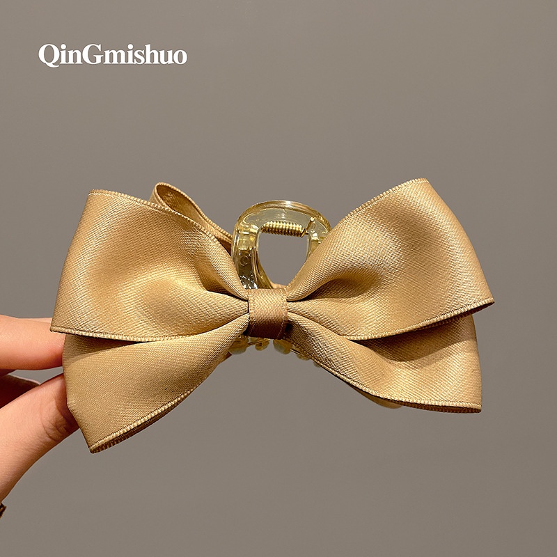 kẹp tóc càng cua NOVSET Kẹp tóc hàn quốc Hottrend đẹp thiết kế gắn nơ [ C802 ]