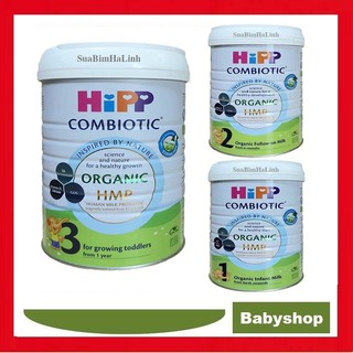 Sữa bột Hipp Đủ Só 1,2,3,4 Combiotic Hộp 800g ( Date 2026 )