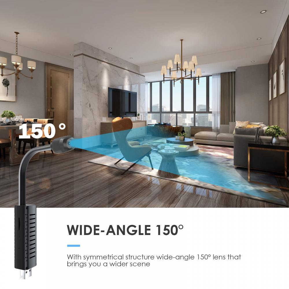 Máy Quay Phim mini 1080p Kết Nối wifi Không Dây Có Tầm Nhìn Ban Đêm