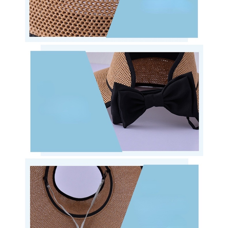 Nón Vành Rộng Hở Chóp Thời Trang Nữ Tính