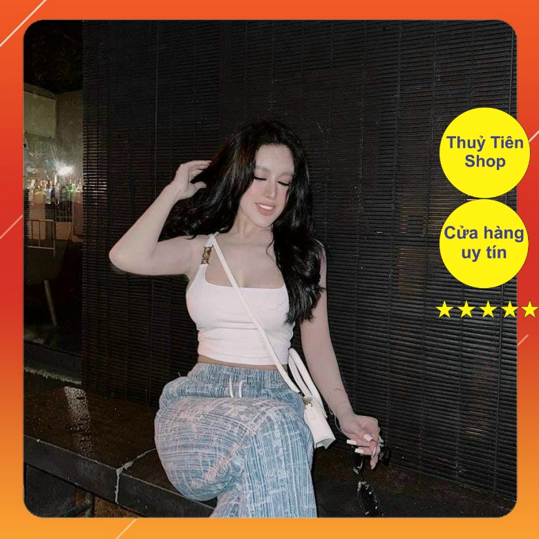 Áo 2 Dây Chốt Sắt Trơn Chất Cotton 2 Lớp Mã 2231