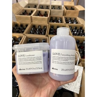 Dầu Gội Xả Siêu Mượt Dành Cho Tóc Thẳng Davines Smoothing