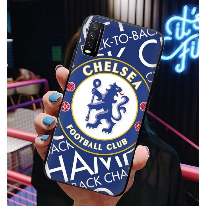 Ốp Điện Thoại Mềm In Logo Chelsea Cho Vivo Y11 Y11S Y20i Y20S Y17 Y12 Y15 U3 Y19 Y20 Y30 Y21 Y33S Y21S