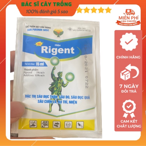 Chế phẩm diệt côn trùng SUN PIRONIN 50SC hiệu Rigent👍 Chế phẩm đa năng👉Phun muỗi - diệt sâu👍