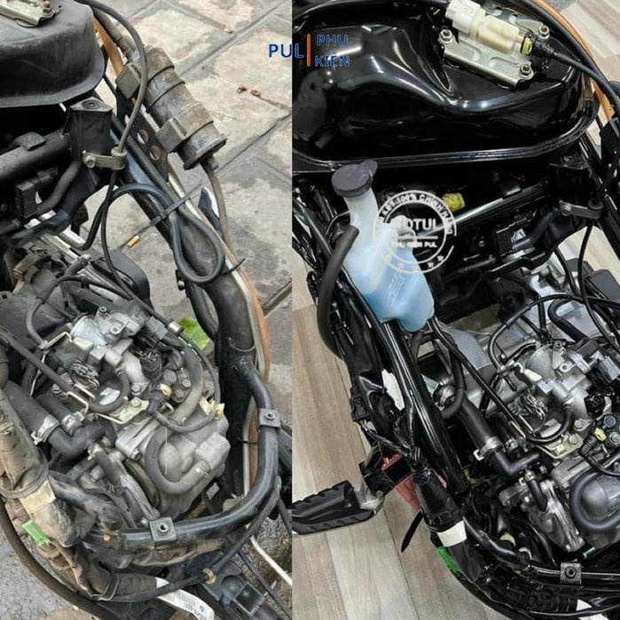 Nước rửa xe đa năng Motorbike Cleaner 850ml vệ sinh khung vỏ dây điện xe...