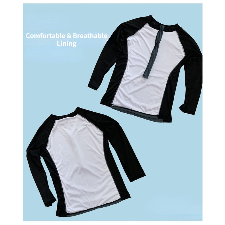 BBB Couple Diving Suit Female Male Long Sleeved Sunscreen Quick Drying Surfing Jellyfish Snorkeling Suit