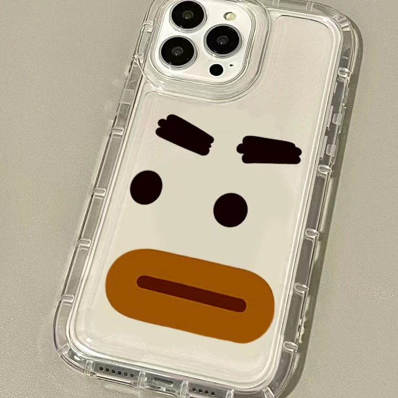 Ốp Điện Thoại Silicon TPU Mềm Trong Suốt Họa Tiết Emote Dễ Thương Cho IPhone 14 13 11 12 Pro XS Max X XR 7 8 Plus