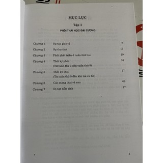 Phoi thai hoc - Tập 1, 2