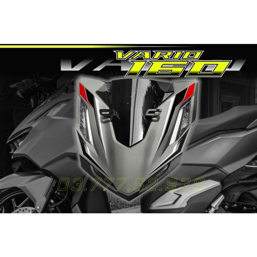 Tem rời Vario 160 xe xám xi măng - mẫu mới 2023 siêu hot