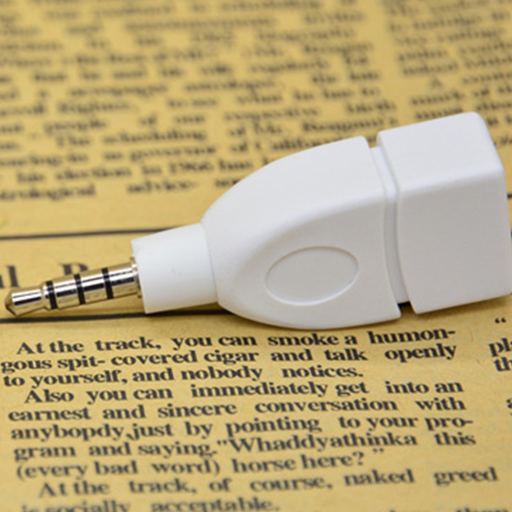 Đầu chuyển đổi LENOVO giắc cắm âm thanh 3.5mm sang cổng USB 2.0 tiện lợi