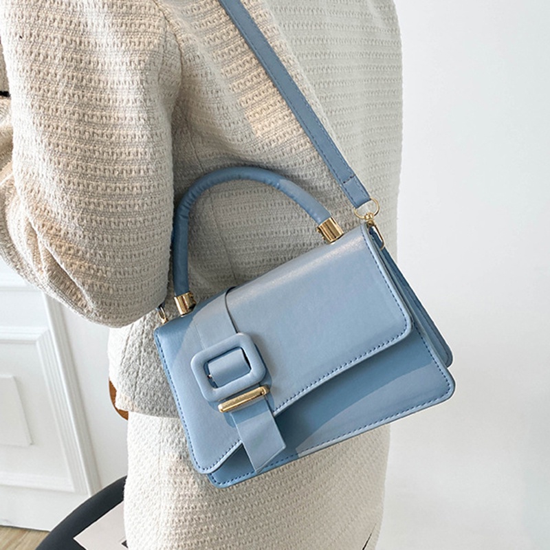 Túi Đeo Chéo Màu Kẹo Phong Cách Nhật Bản Đơn Giản Thời Trang Cho Nữ