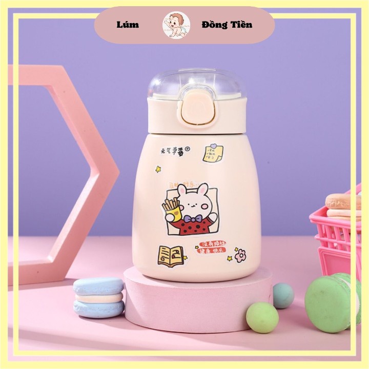 Bình Nước Giữ Nhiệt Inox 304 Tặng Thêm Tích Cơ Để Dán Lên Bình