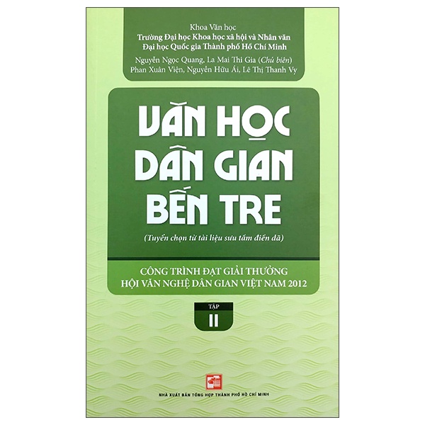 Sách - Văn Học Dân Gian Bến Tre - Tập 2