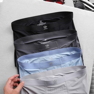 Quần sịp đùi combo 4 quần lót nam - boxer trơn thun lạnh